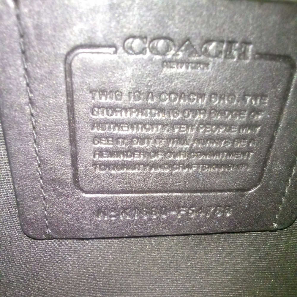 Coach unisex sidebag